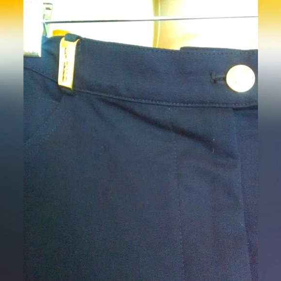 BNWOT VINTAGE ST JOHNS SPORT BY MARIE GRAY SZ. 14 BLACK W/ GOLD HARDWARE - Picture 5 of 7